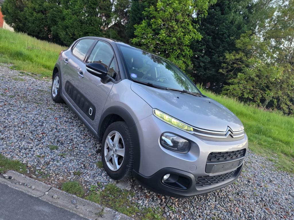 Citroën C3 1.2essence#Euro6#Clim#Camera#Jantes#Gps#Propre, Argent ou Gris, Achat, Euro 6, Entreprise