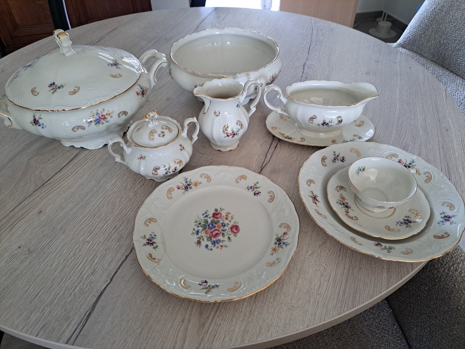 servies, Ophalen