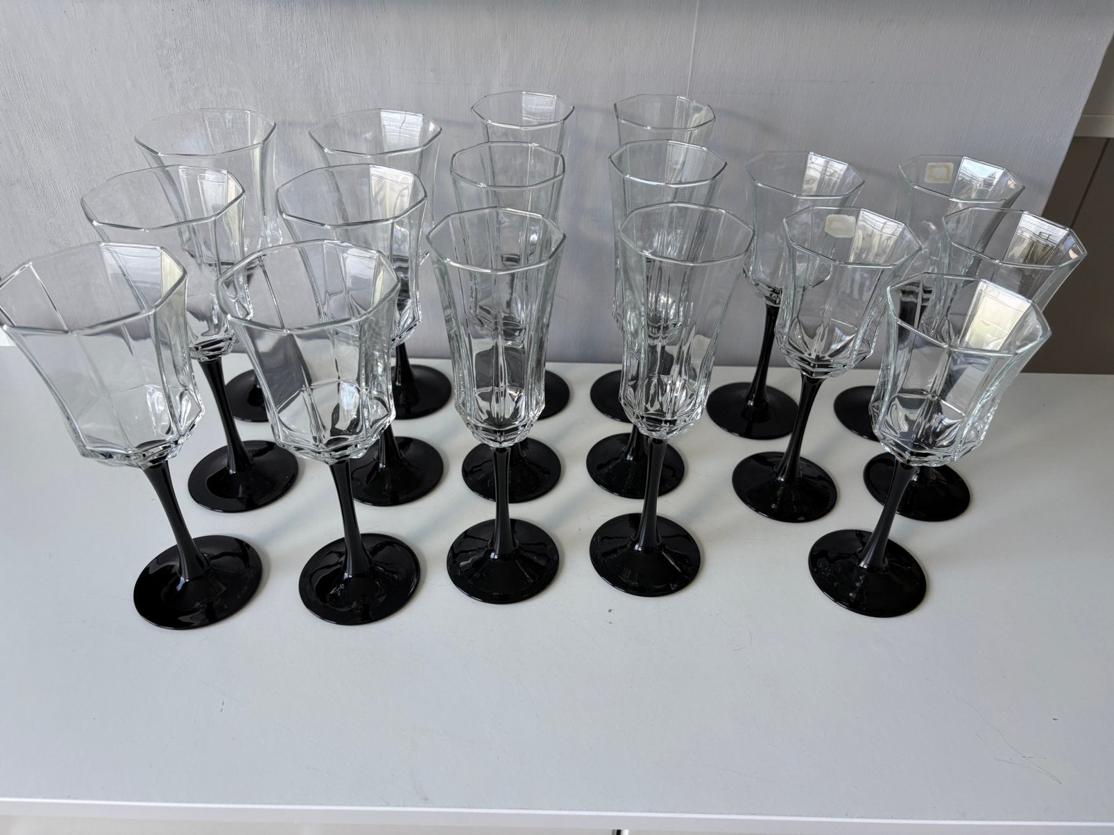 17 verres LUMINARC, Enlèvement ou Envoi, Comme neuf