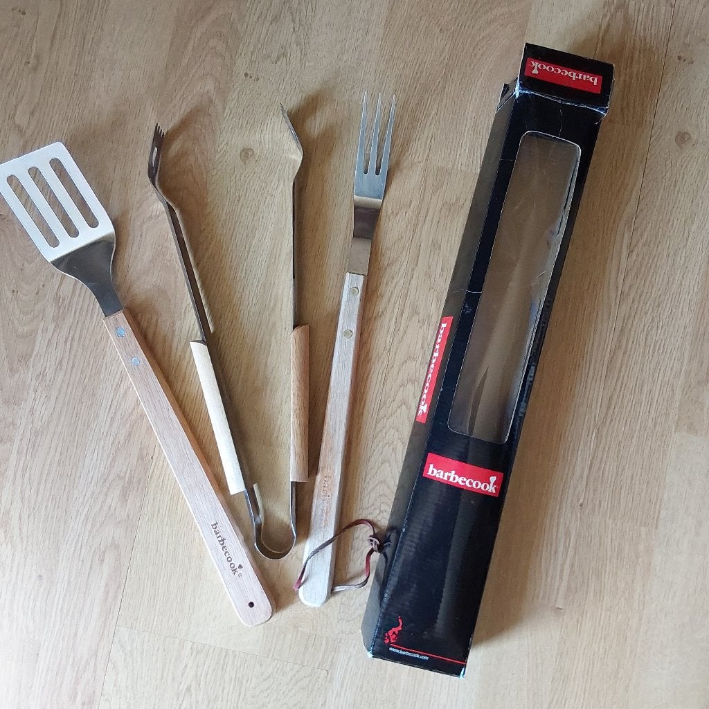SET D’ACCESSOIRES BARBECOOK + BBQ QUIGG, Tuin en Terras, Ophalen, Zo goed als nieuw, Barbecoock