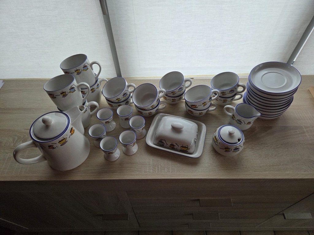 Leuk servies, Enlèvement, Comme neuf, Service complet