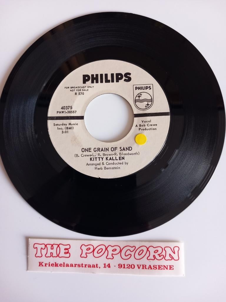 KATTY KALLEN. ONE GRAIN OF SAND. 1966 USA 45T, Ophalen of Verzenden