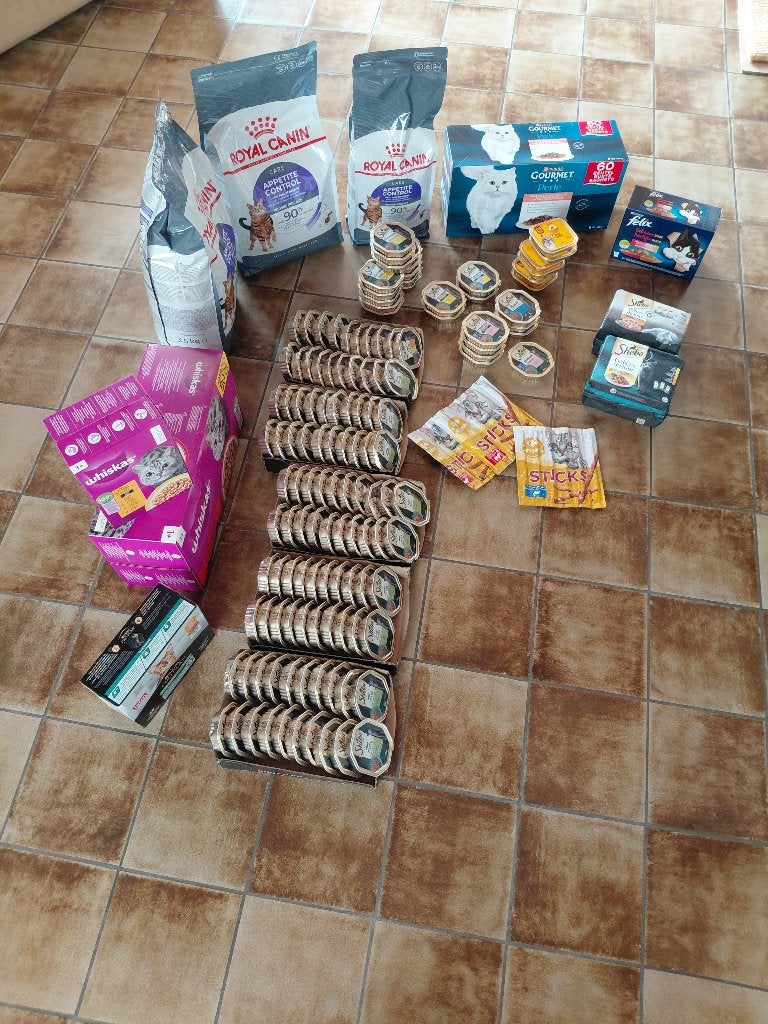 Kattenvoer kroketjes/brokjes + sappig voer, Dieren en Toebehoren, Ophalen, Kat