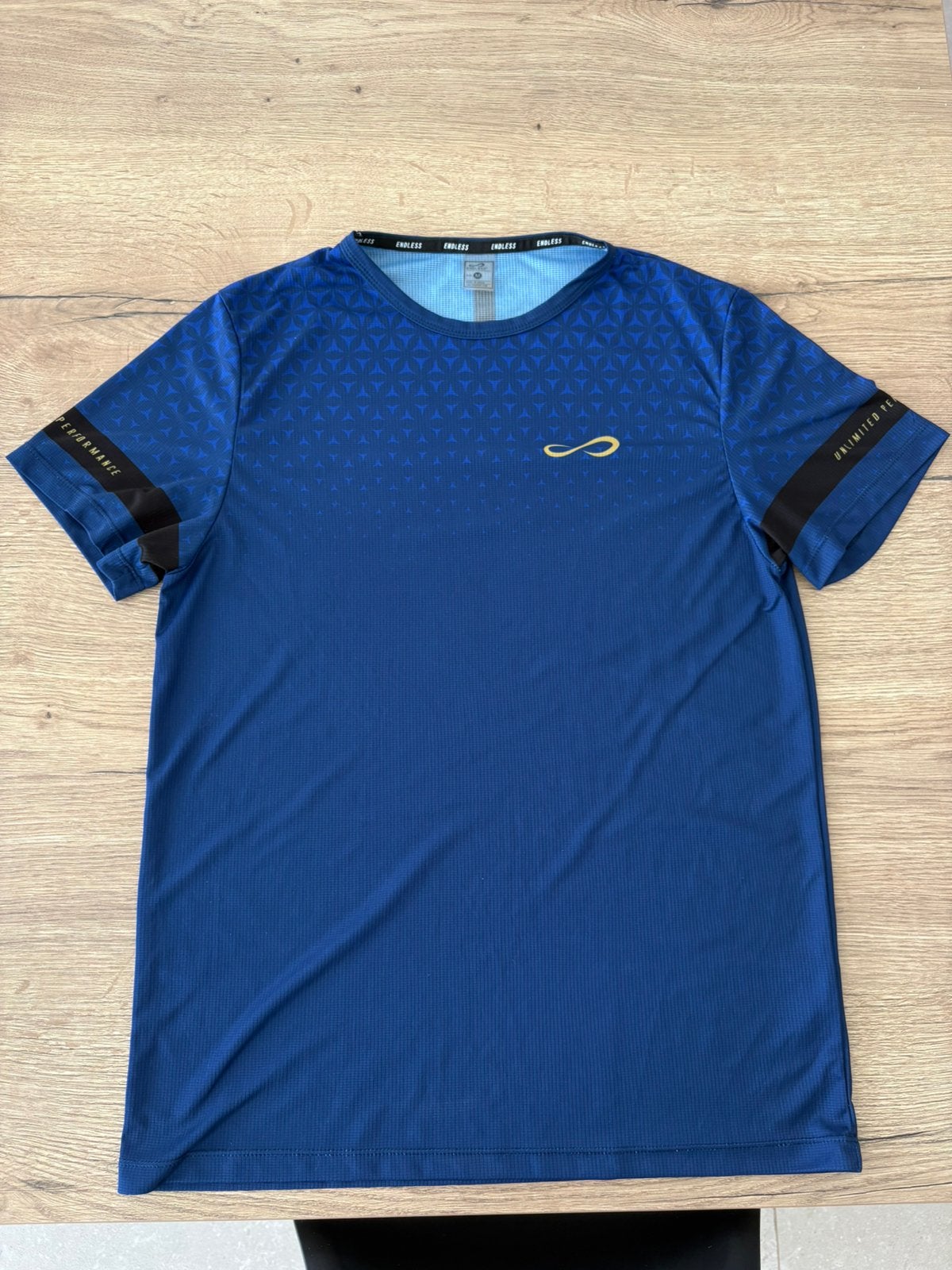 Endless padel shirt, Ophalen of Verzenden, Zo goed als nieuw, Maat 48/50 (M), Blauw