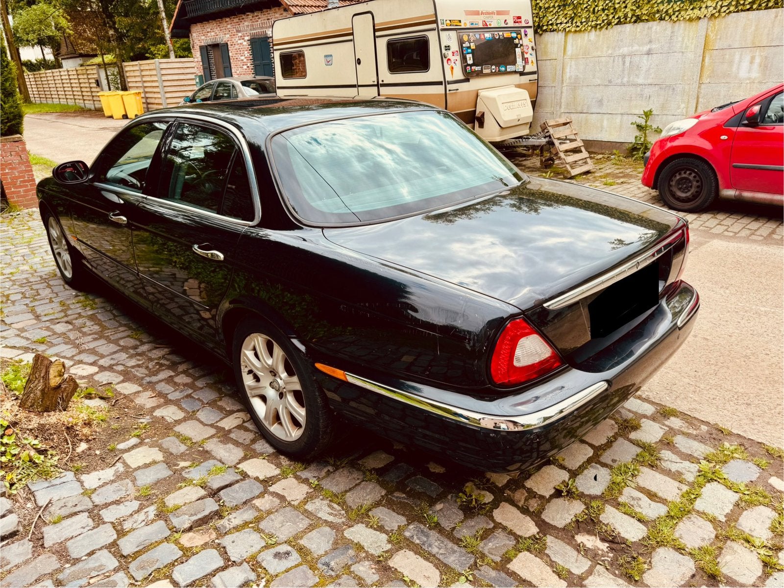 Loop of sloop jaguar xj 3.0 V6 2005 LPG, Auto's, Automaat, 4 deurs, Achterwielaandrijving, Zwart