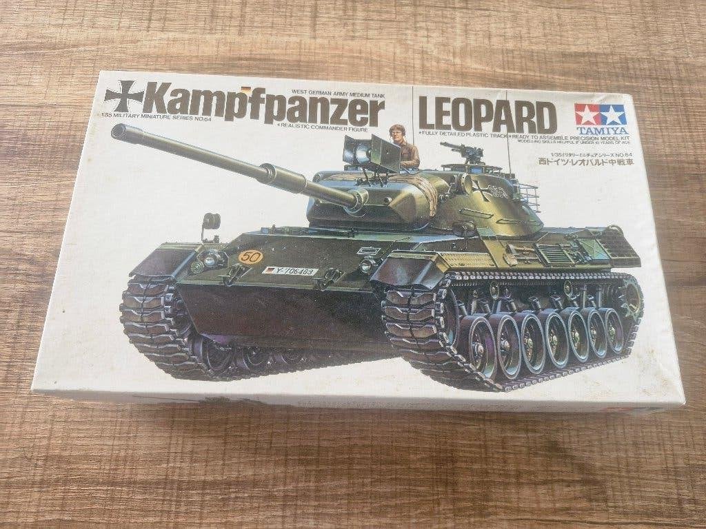 Tamiya 1/35 Kampfpanzer Leopard, Tank, 1:32 tot 1:50, Nieuw, Ophalen of Verzenden