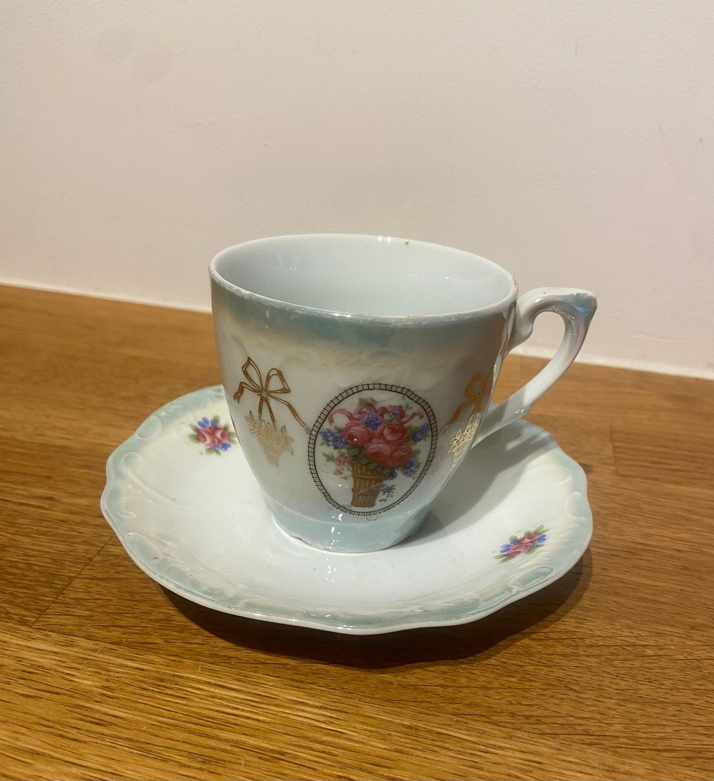 Vintage servies, Enlèvement, Utilisé, Porcelaine, Service complet