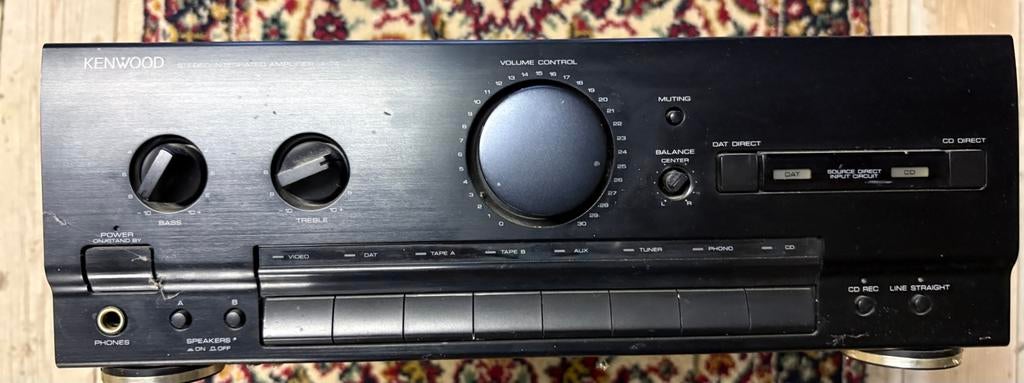 Kenwood A 74 versterker, Audio, Tv en Foto, Versterkers en Ontvangers, Ophalen, Gebruikt, Overige merken