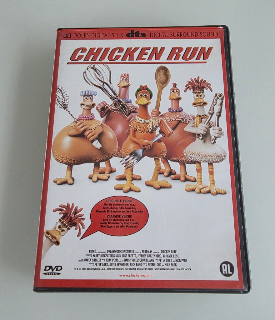 DVD : Chicken Run en VHS Chicken Run, Ophalen of Verzenden