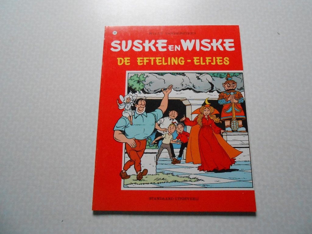 Suske en wiske 168 De Efteling-elfjes 1978 1 ste druk., Neuf, Enlèvement ou Envoi, Willy Vandersteen, Une BD