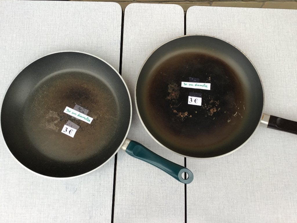 6 casseroles à 3 euros ou 2 euros par poêle, Maison & Meubles, Enlèvement ou Envoi, Comme neuf