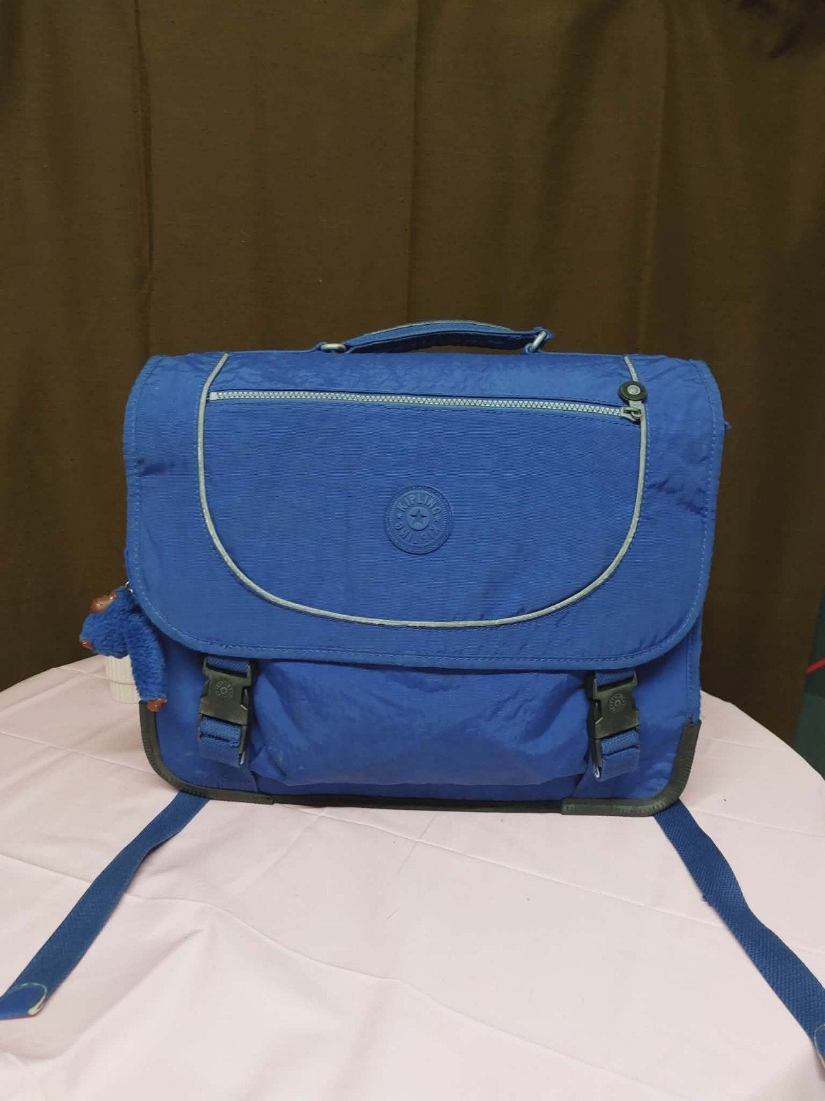 Superbe sacoche Kipling bleue, Enlèvement ou Envoi