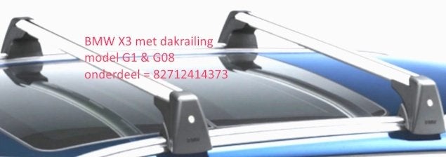 Dakdrager BMW X3 G1 & G08, Autos : Pièces & Accessoires, Autres pièces automobiles, Enlèvement, BMW