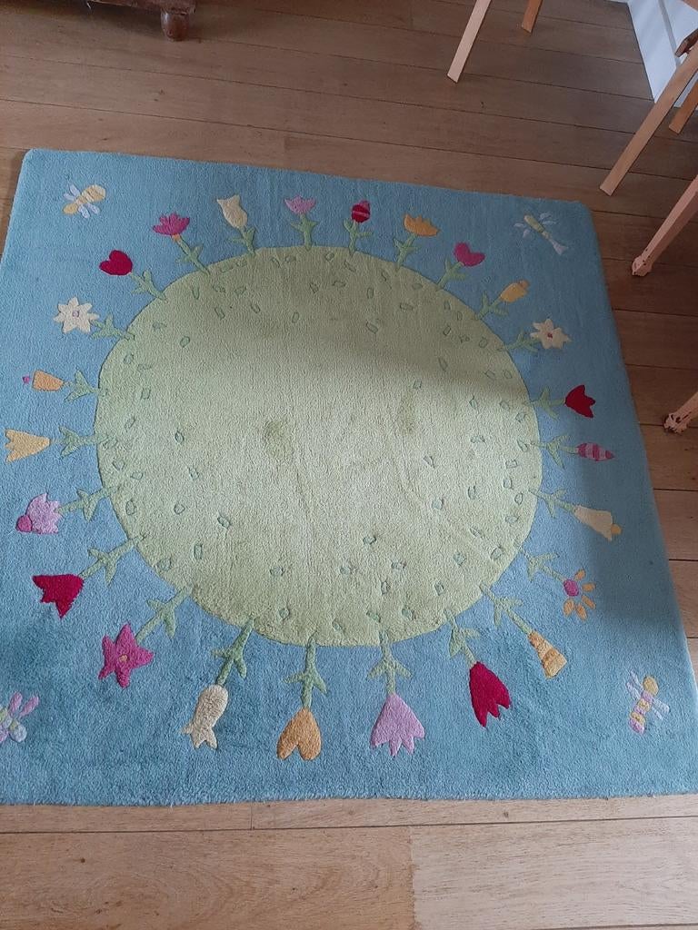 Speelmat Haba ' Planet of flowers', Ophalen, Groen, Vierkant