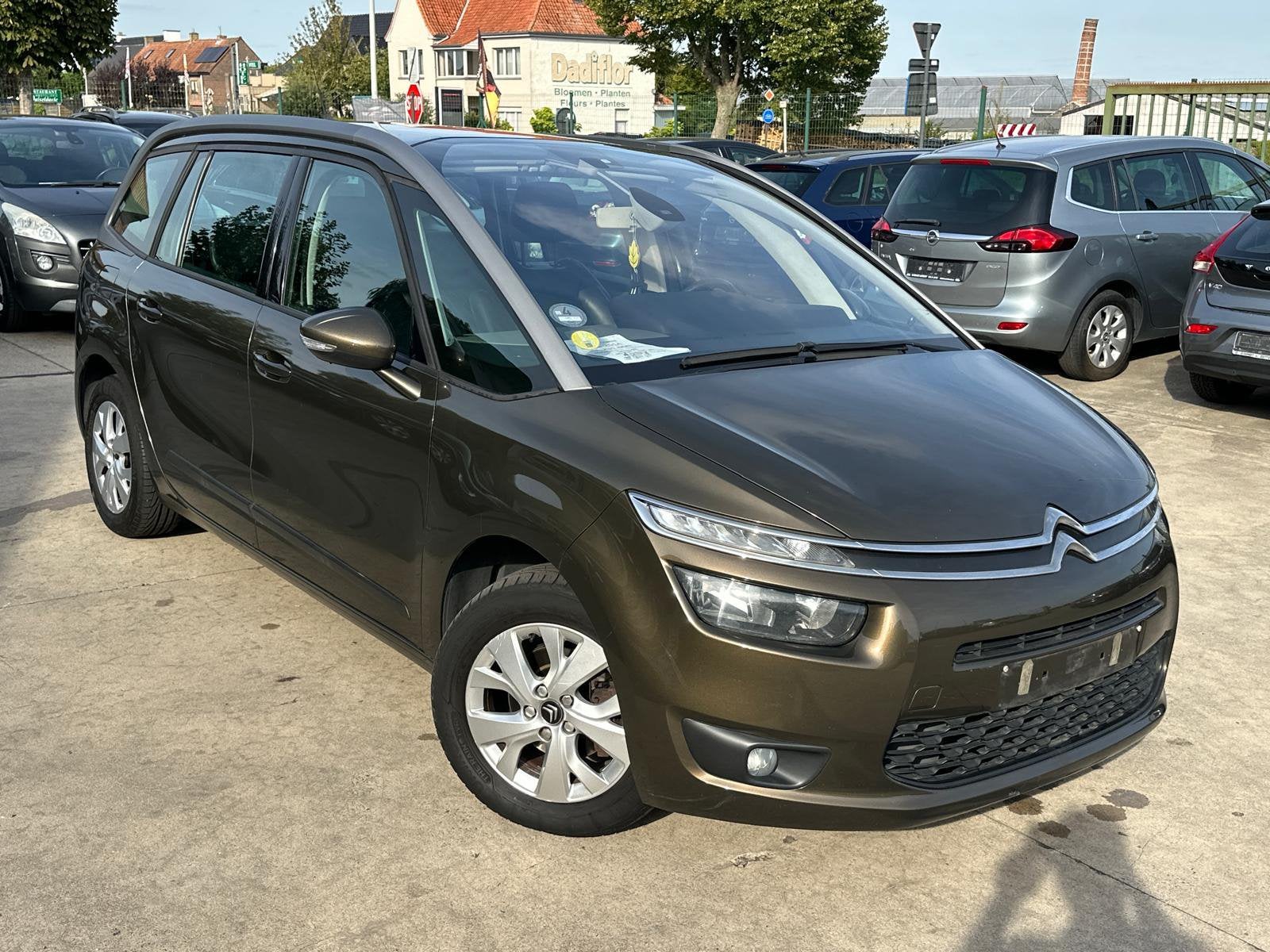 Citroën C4 1.6L Diesel 7 places 2014, Autos, Cuir, Euro 5, Achat, Entreprise