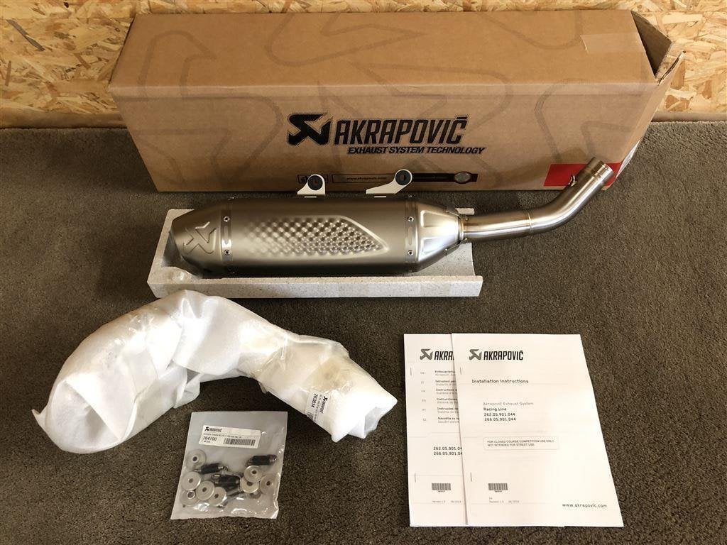 Akrapovic uitlaatsysteem KTM 450 EXC-F Six Days FE450 20-23, Verzenden, Nieuw