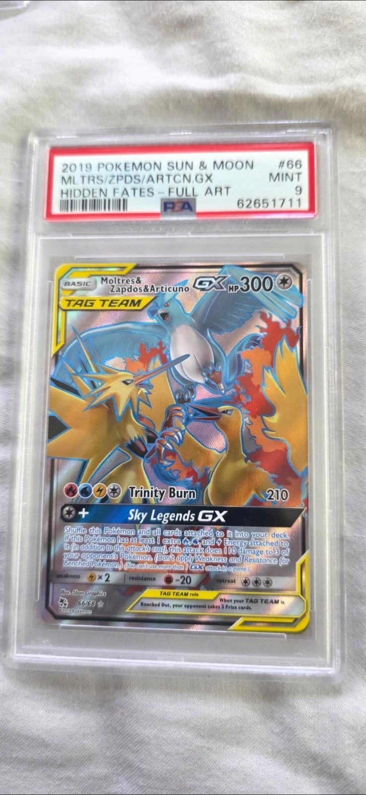 Moltres & Zapdos & Articuno, Hobby en Vrije tijd, Verzamelkaartspellen | Pokémon, Ophalen of Verzenden