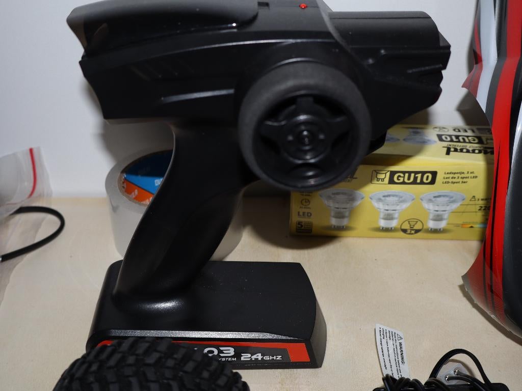 Rc auto 1/1O, Zo goed als nieuw, Schaal 1:10, RTR (Ready to Run), Ophalen
