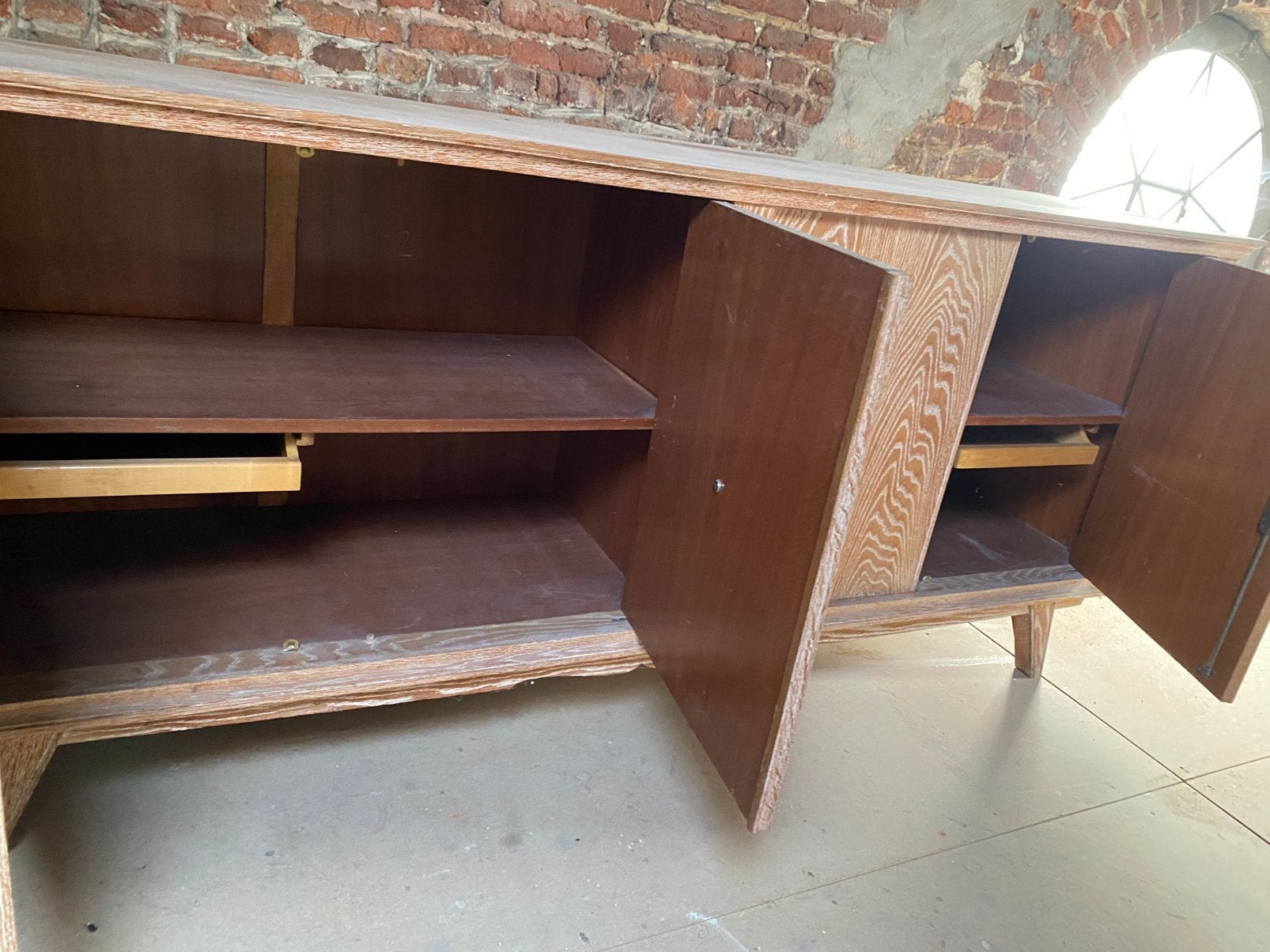 Eiken commode, Ophalen, Zo goed als nieuw