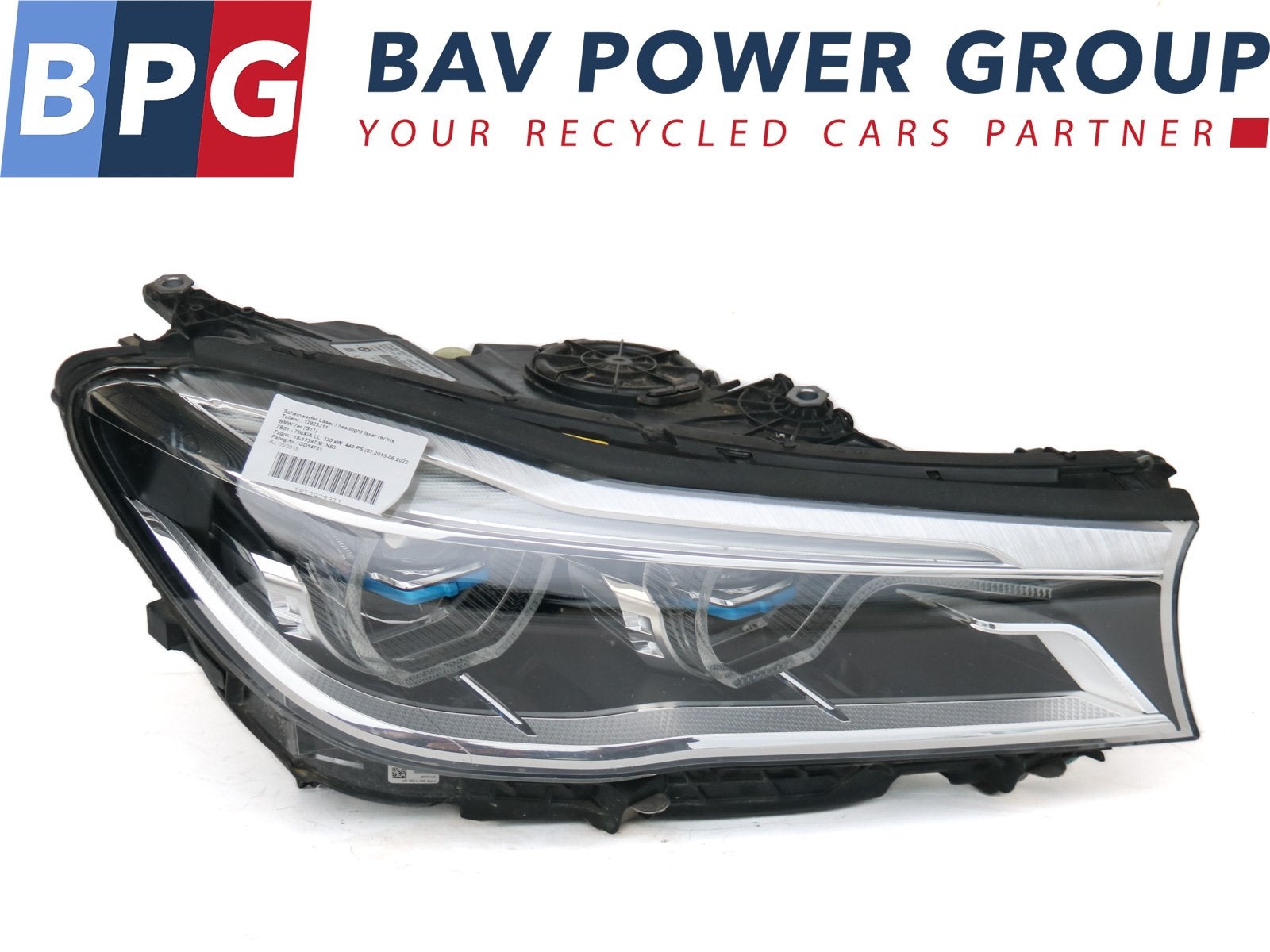 PHARE / OPTIQUE AVANT DROIT BMW 7 serie (G11 / G12), Autos : Pièces & Accessoires, Éclairage, Utilisé, BMW, Petuelring 130
80809  München, DE