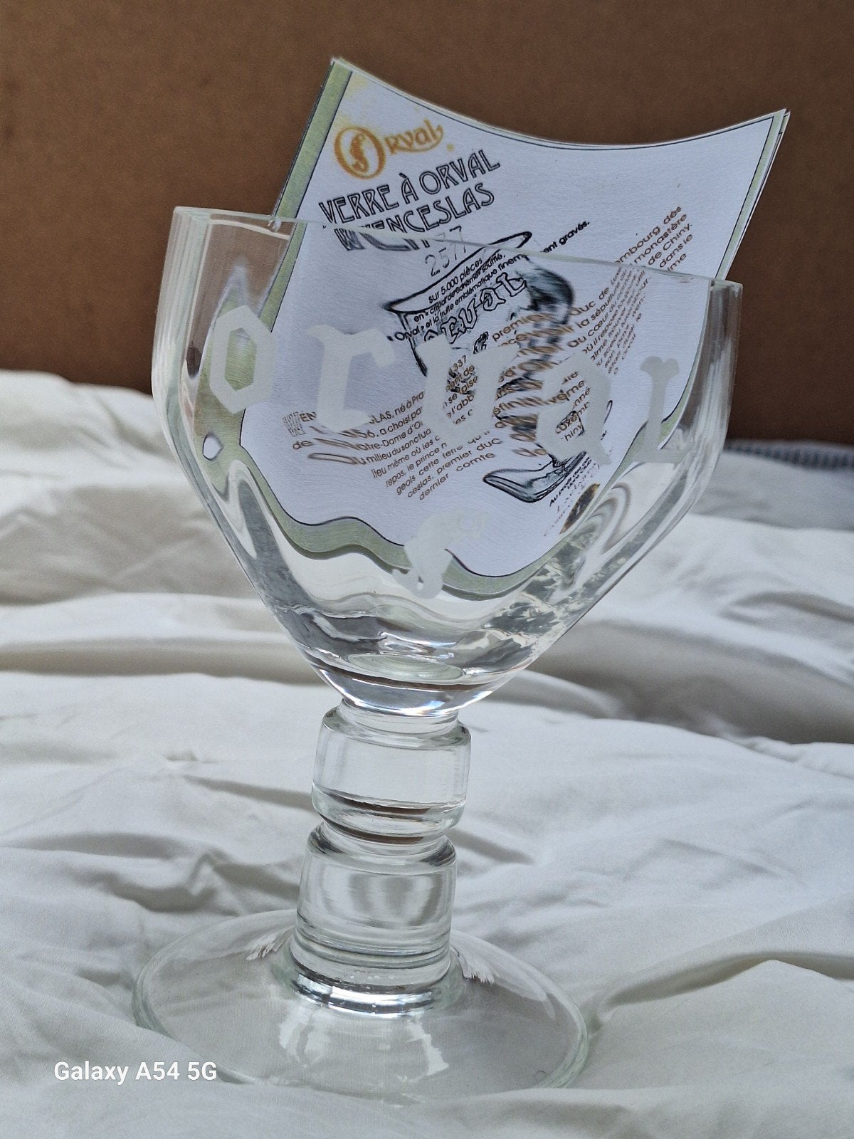 Orval Verre, Collections, Enlèvement, Comme neuf