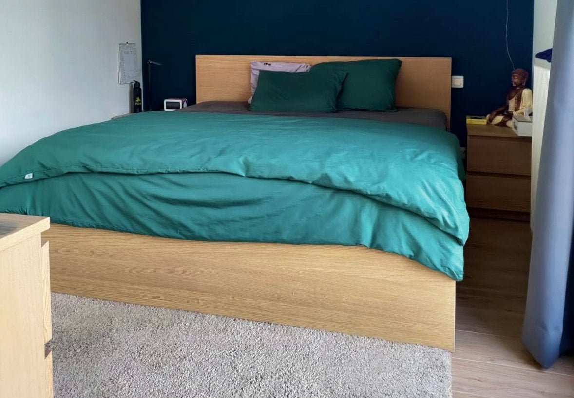 Tweepersoonsbed incl nachtkastjes, Ophalen, Gebruikt, Overige kleuren, Tweepersoons