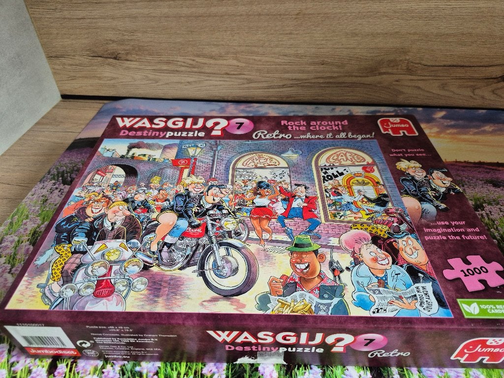 Casse-tête Wasgy Destiny 7, Enlèvement, 500 à 1500 pièces, Comme neuf, Puzzle
