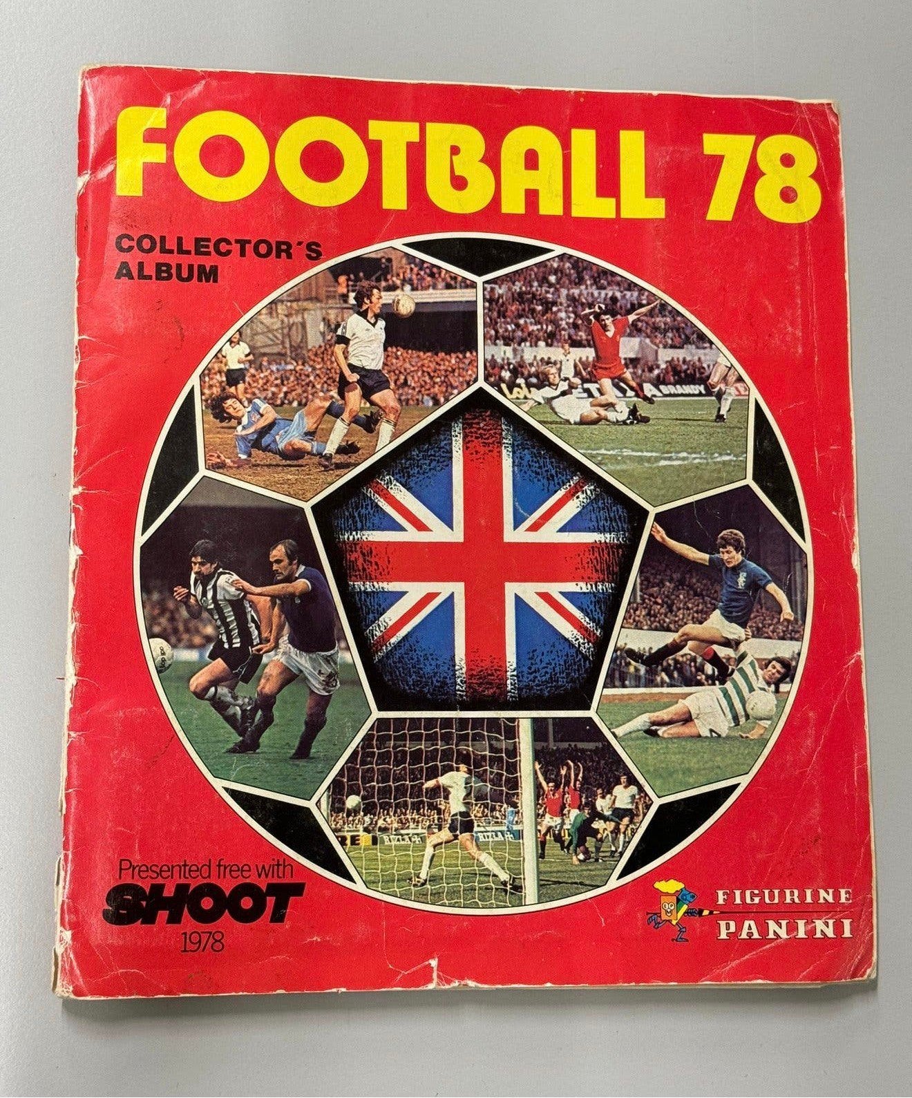 Album d'autocollants de football PANINI 1978, 100 % complet, Collections, Enlèvement ou Envoi, Comme neuf, Affiche, Image ou Autocollant