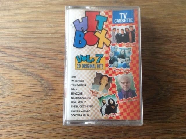 muziekcassette hitbox, Enlèvement ou Envoi, Pop, 1 cassette audio, Originale