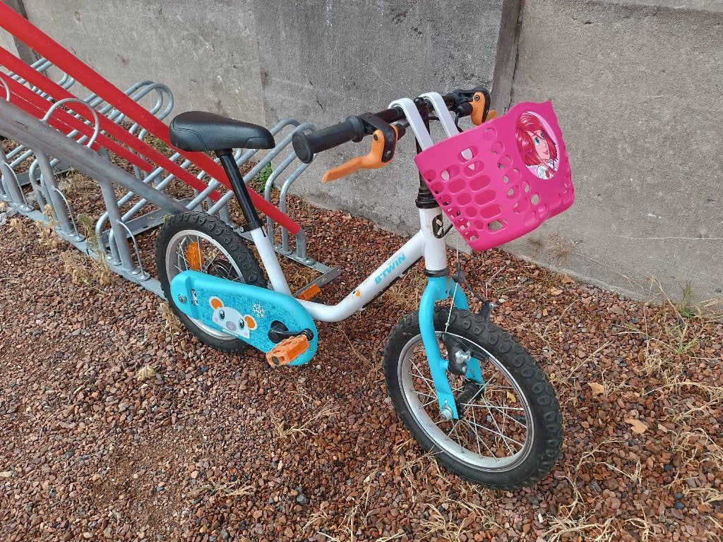 VELO 14 POUCES 3-5 ANS, Ophalen, Gebruikt, Velgrem, Minder dan 16 inch