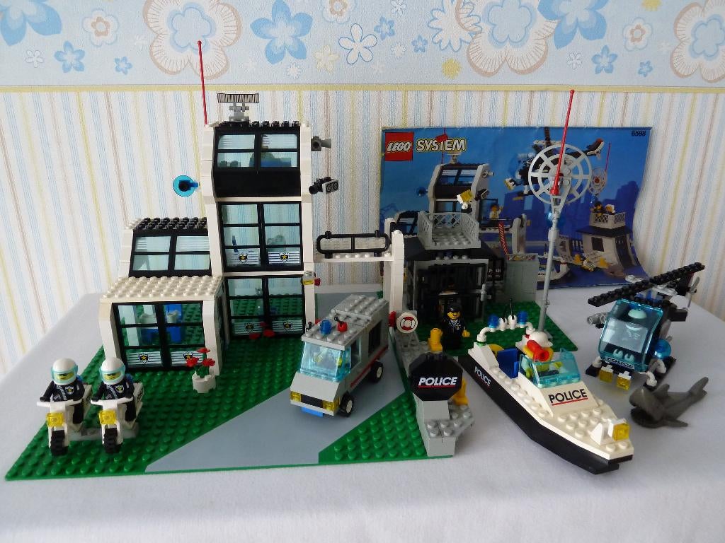 Lego Town Police 6598 Metro PD Station, Kinderen en Baby's, Speelgoed | Duplo en Lego, Compleet, Gebruikt, Overige thema's, Lego