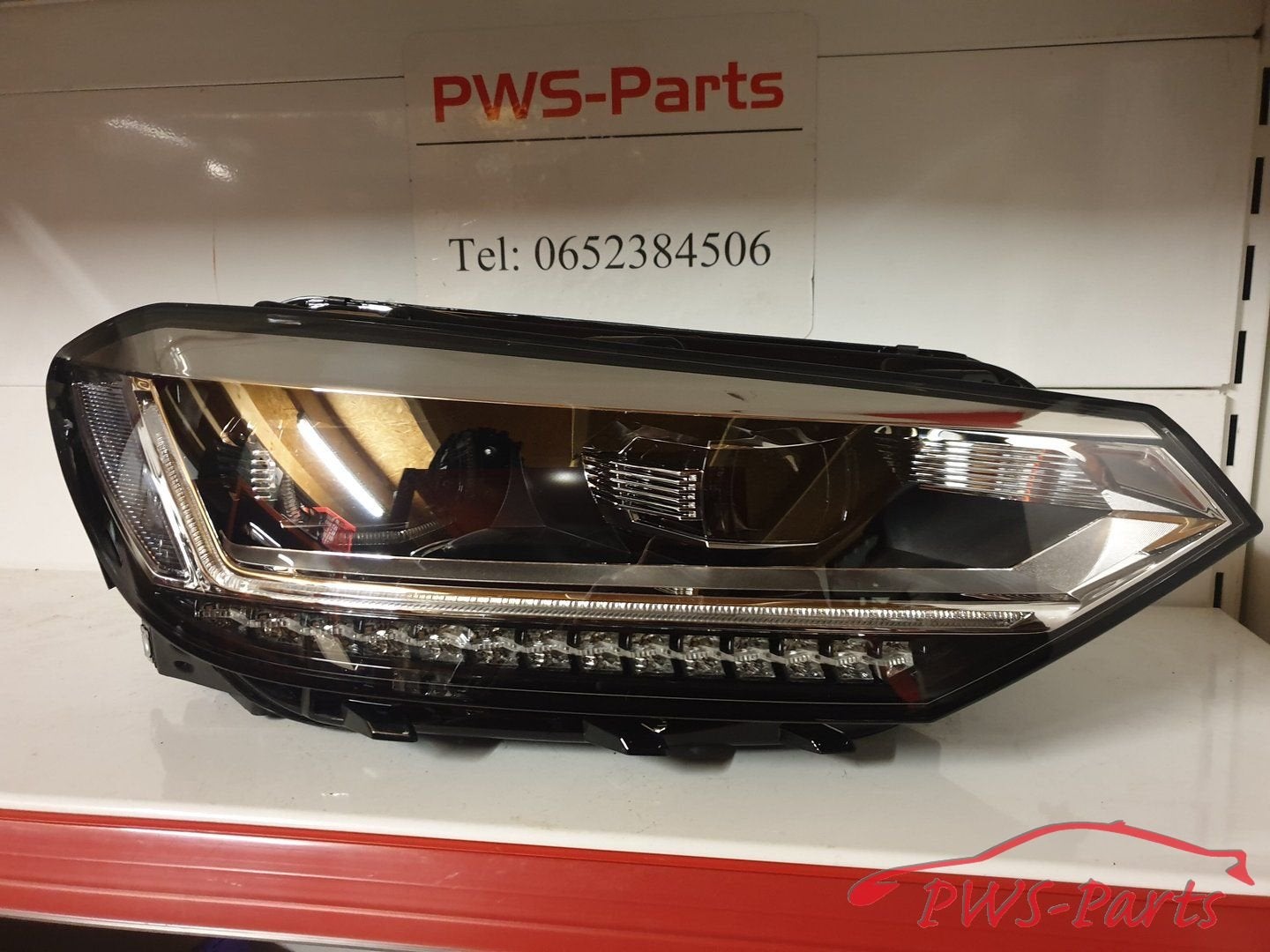 Volkswagen touran 5t 5ta vol led koplamp rechts ORIGINEEL, -, Volkswagen, -, Nieuw