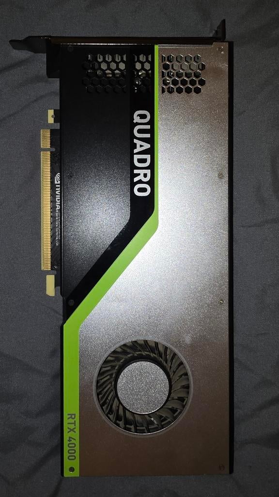 For Sale - Nvidia Quadro RTX 4000 8Gb, Computers en Software, Videokaarten, Ophalen of Verzenden, GDDR6, Nvidia, DisplayPort