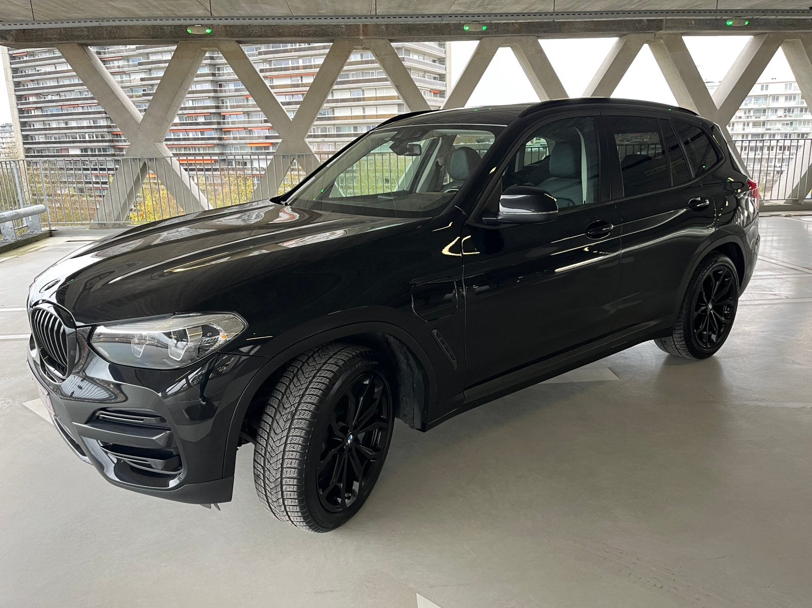 BMW X3 plug-in hybride, Auto's, Automaat, Zwart, Zwart, Leder