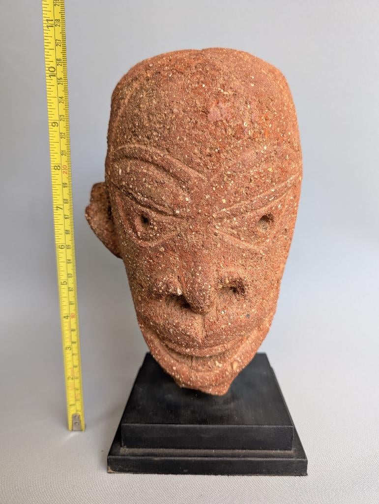 Groot Nok Terra cotta Hoofd – Nigeria, Antiek en Kunst, Ophalen of Verzenden