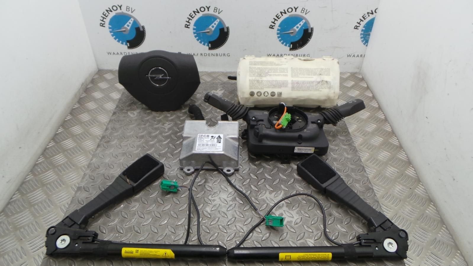 OPEL ASTRA AIRBAG SET 2010, Ophalen of Verzenden, Gebruikt, ARN erkend