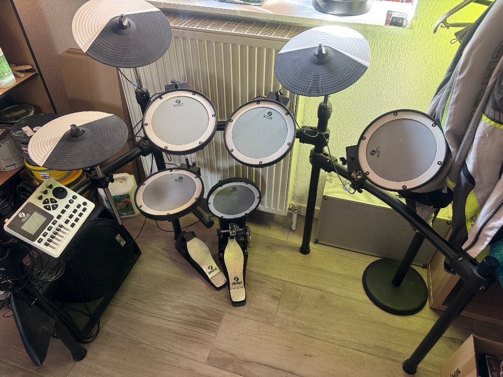 Elektronisch drumstel Fazley, Muziek en Instrumenten, Drumstellen en Slagwerk, Ophalen, Gebruikt, Overige merken, Elektronisch