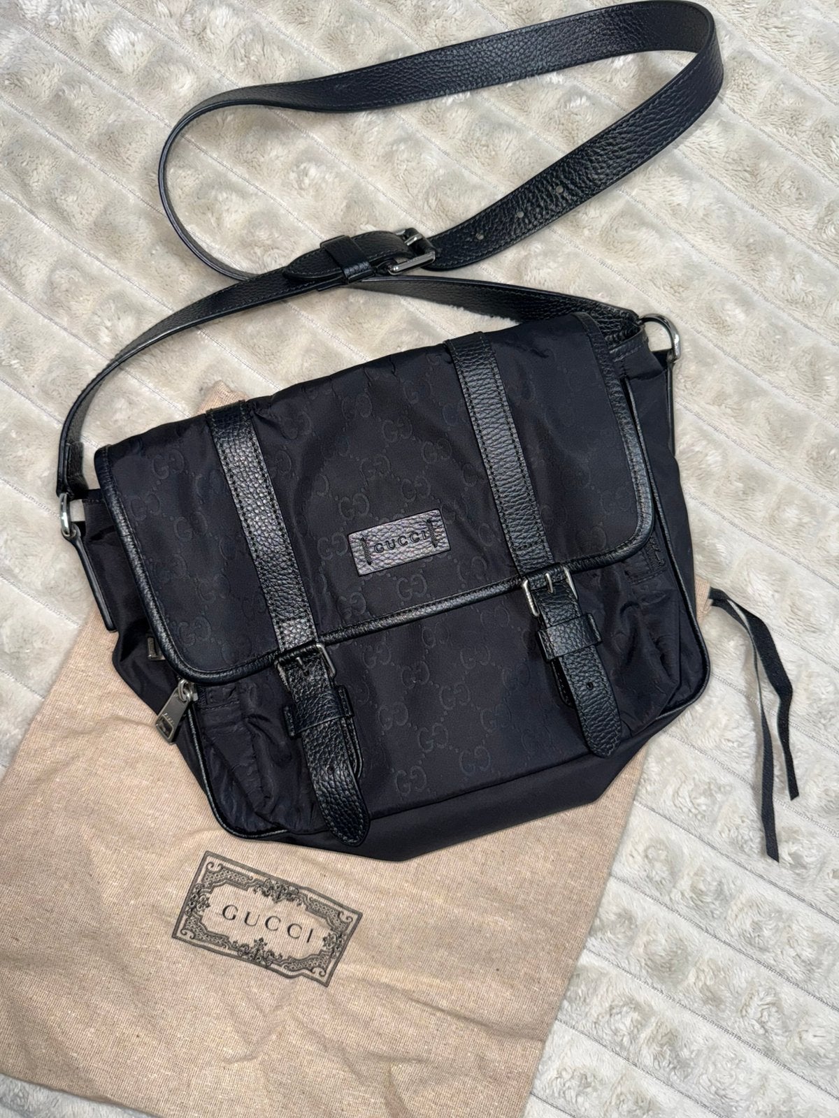 Sacoche gucci, Handtassen en Accessoires, Ophalen, Zo goed als nieuw