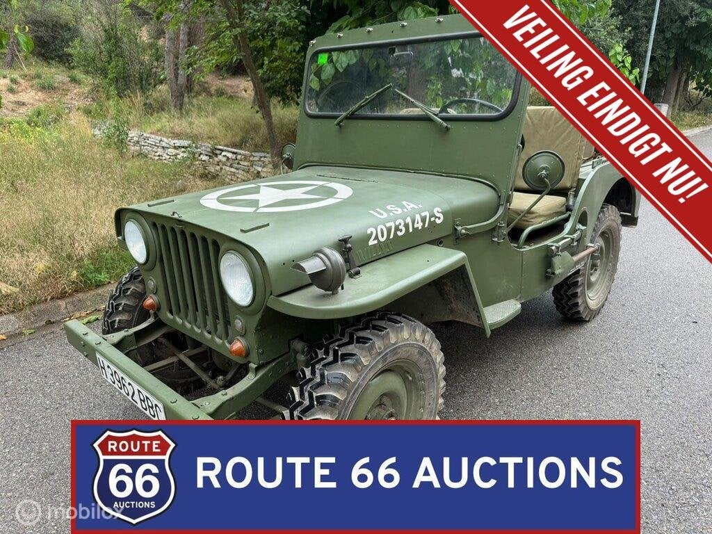 Willys Jeep CJ-2A | 1954 | Route 66 Auctions, Autres marques, Achat, Entreprise, Boîte manuelle