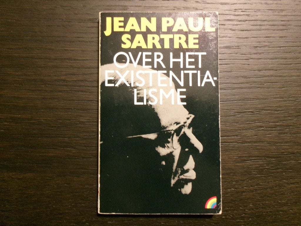 Over het existentialisme  -Jean-Paul Sartre-, Boeken, Filosofie, Ophalen of Verzenden