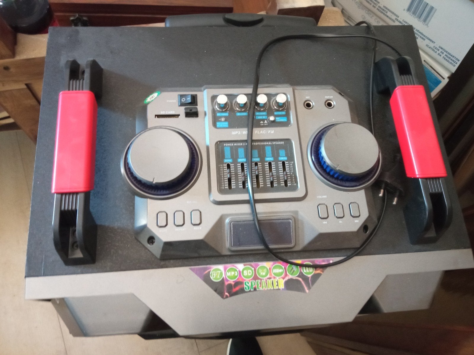 Groot dj toestel, Muziek en Instrumenten, Ophalen, Zo goed als nieuw, Dj-set