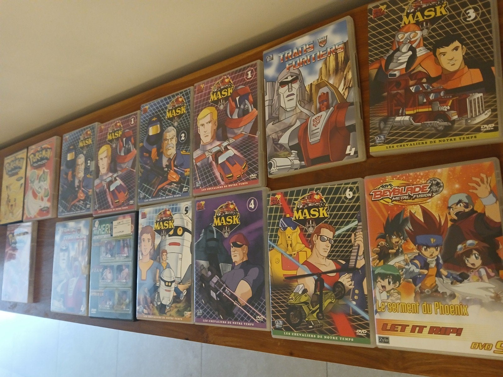 15 DVD Manga Pokémon-masker, Cd's en Dvd's, Europees, Animatie, Breedbeeld, Ophalen of Verzenden