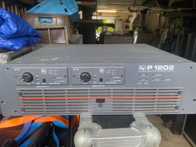 Ampli ElectroVoice P 1202, TV, Hi-fi & Vidéo, Enlèvement, Comme neuf, 120 watts ou plus, Autres marques