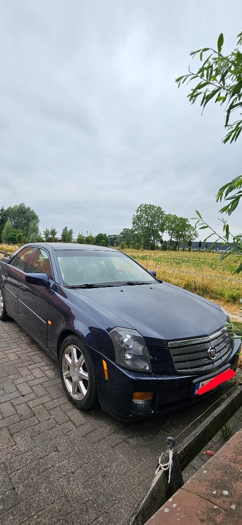 Cadillac CTS, Auto's, Automaat, Achterwielaandrijving, Beige, Blauw