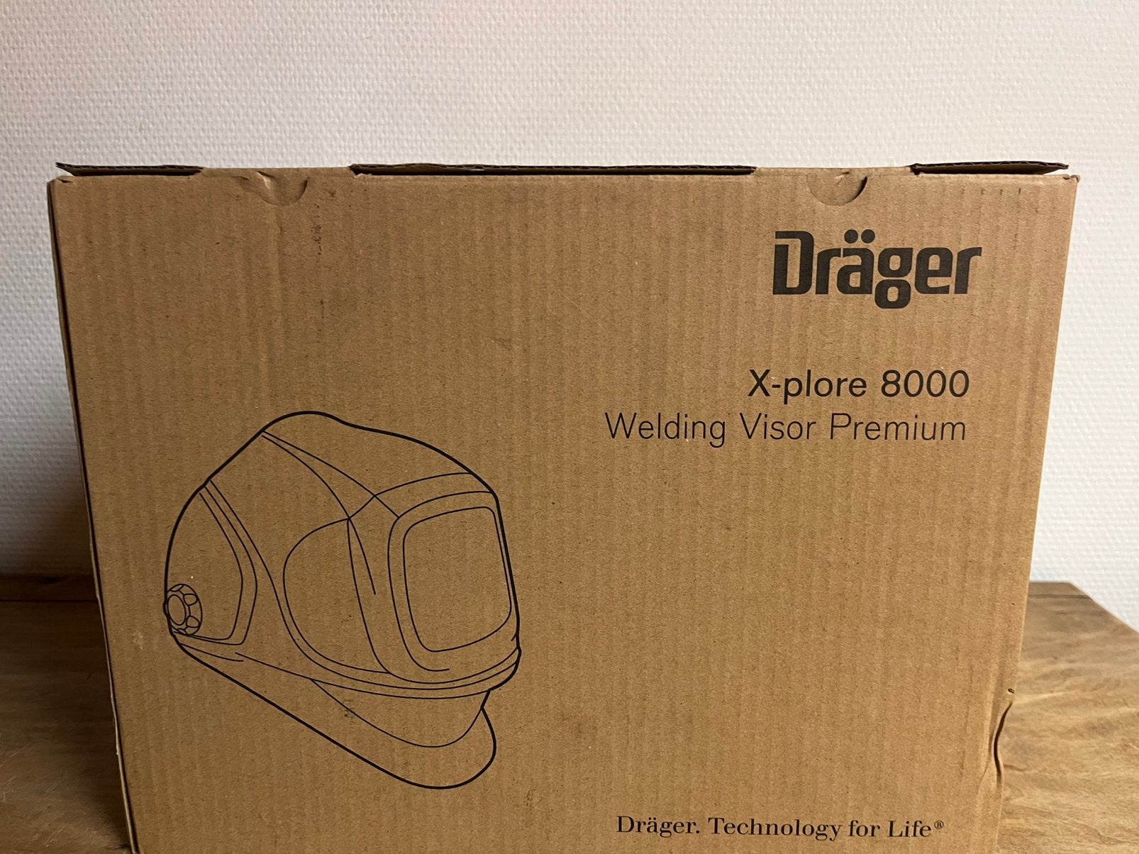 masque de soudage Dräger X-plore 8000 Welding Visor Premium, Ophalen