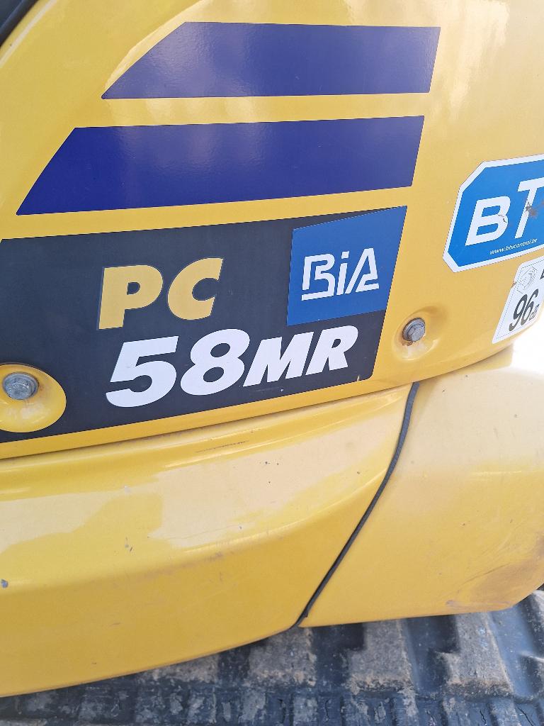 komatsu pc 58, Enlèvement, Excavatrice