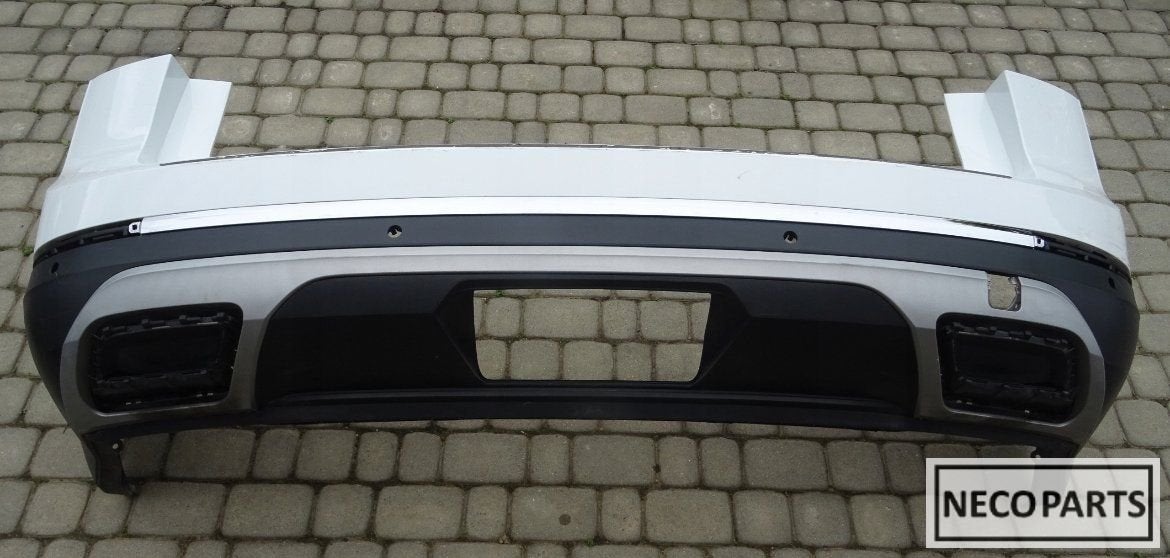 VW ATLAS 3CN ACHTERBUMPER SPOILER CHROOM STRIP LEVERBAAR!!, Gebruikt, -, Volkswagen, -