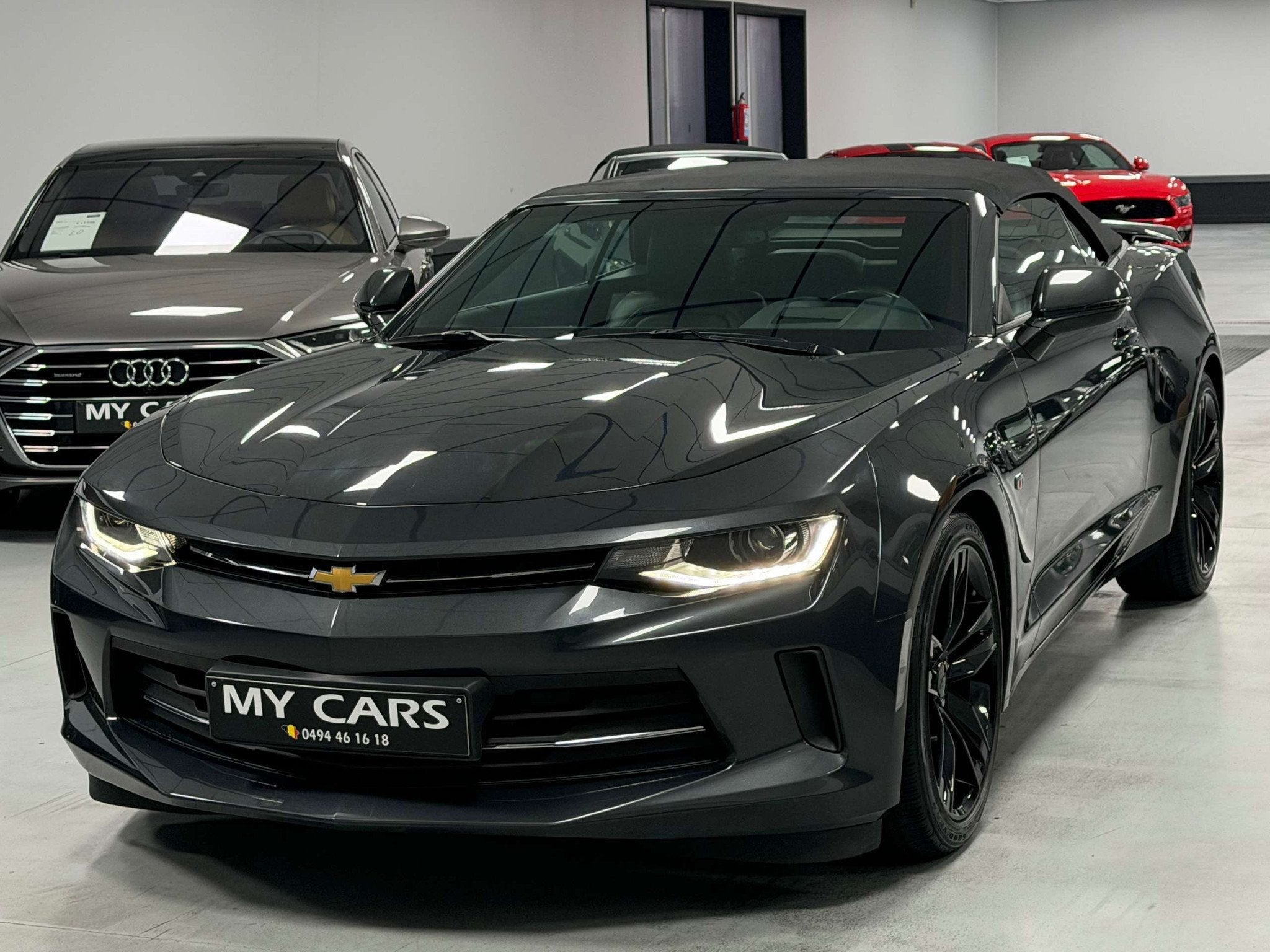 Chevrolet Camaro Cabriolet 2.0 Turbo 275 Cv Full Full Option, Auto's, Automaat, Gebruikt, Cabriolet, Leder