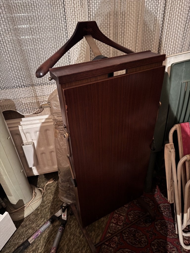 Houten kledinghouder / herendienaar, Kleding | Dames, Ophalen, Zo goed als nieuw