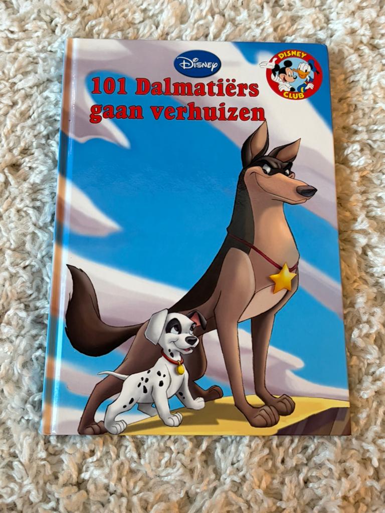 Disney club met CD - 101 Dalmatiërs gaan verhuizen, Boeken, Ophalen of Verzenden, Gelezen, Jongen of Meisje, Fictie algemeen